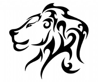 抽象狮子图标免抠png透明素材