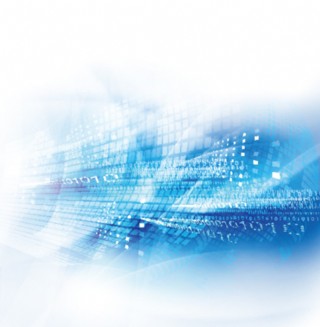 蓝色动感商务科技背景素材