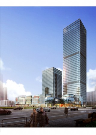 高楼大厦效果图