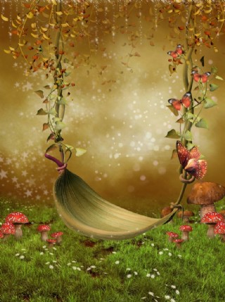 影楼摄影梦幻仙境写真背景