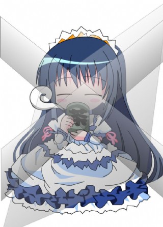 二次元卡通美少女手绘少女