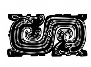 古代纹样青铜器纹理