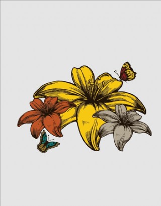 创意彩色设计卡通装饰小图标图案