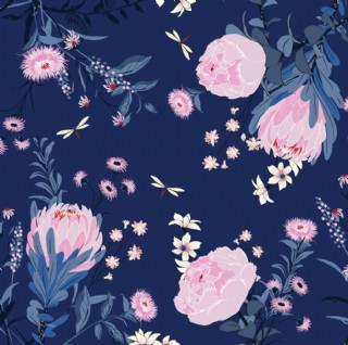 矢量花纹碎花背景