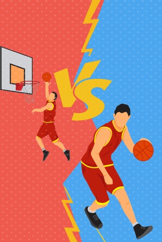 秋季大学生运动会篮球对抗比赛背景